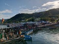 Small harbour in Teluk Wondama, West Papua