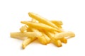 Small heap of french fries with shadow