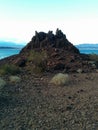 Small hill at Historic Railroad Tunnels at Lake Mead, NV