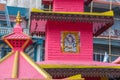 Small hindu temple in Pokhara town.