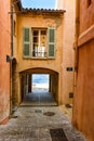 A small historic alley in Saint Tropez
