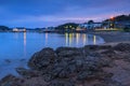 Paihia, New Zealand, at night