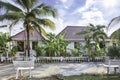 Small house in Phu Quoc Island in Vietnam. Royalty Free Stock Photo