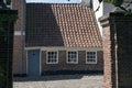 Small house in Ribe Royalty Free Stock Photo