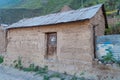 Small house in village Cosnirhua Royalty Free Stock Photo