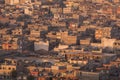 Small houses in poor neighborhood Royalty Free Stock Photo