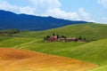 Small houses in Tuscany Italy