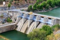 Small hydro-electric dam Royalty Free Stock Photo