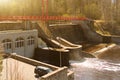 Small hydroelectric power station