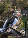 Small Hydropower Dam Switzerland Royalty Free Stock Photo