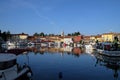 Small idyllic city Novigrad in Croatia