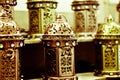 Small incense and spice holders Royalty Free Stock Photo