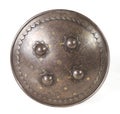 Small indo Persian iron shield PHOTOGRAPHED asa part of a range of antiques and collectibles