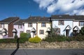 Small irish town houses in Howth Royalty Free Stock Photo