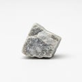 The rock exhibits shades of gray and white with a visible cr Royalty Free Stock Photo