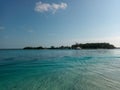 A small island in Bimini, Bahamas