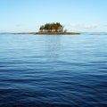 Small island in Ladoga lake near Valaam, Kareliya.