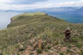 Small island, Lake Baikal Royalty Free Stock Photo