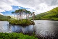Small island on Loch Eilt - Place where was Dumbledore`s grave in The Harry Potter Movie, located near Glenfinnan Viaduct