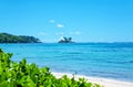 Small island, Island Mahe, Republic of Seychelles, Africa Royalty Free Stock Photo