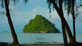 Small island off Ao Nang, Krabi, Thailand