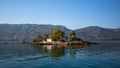 Small island in the Saronic Gulf, Greece. Nature.