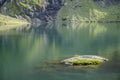 A small island in a small mountain lake