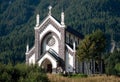 Small Italian church - Dolomites, Italy Royalty Free Stock Photo