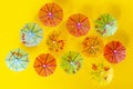 Small Japanese umbrellas