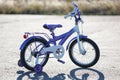 Small kids bike Royalty Free Stock Photo