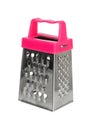 Kitchen grater on white