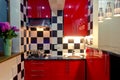 Small kitchen interior Royalty Free Stock Photo