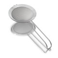 Small kitchen strainer Royalty Free Stock Photo