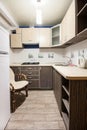 Small kitchenette in a studio Royalty Free Stock Photo