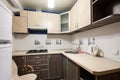 Small kitchenette in a studio Royalty Free Stock Photo