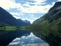 Small lake Eidsvatnet, Norway Royalty Free Stock Photo