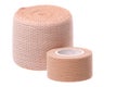 Small and Large Bandages Macro Isolated Royalty Free Stock Photo