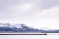 Small lighthouse in a beuatiful scenery