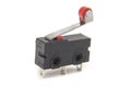 Small limit switch for mechanical movement limiting Royalty Free Stock Photo