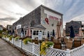 Small lobster restaurant in a small coastal town in Maine, USA