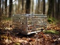 Ai Generated illustration Wildlife Concept of Small mammal trap
