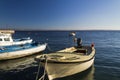Small marina in adriatic sea Royalty Free Stock Photo
