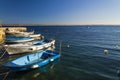 Small marina in adriatic sea Royalty Free Stock Photo