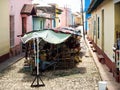 Small market in the city of Trinidad Cuba