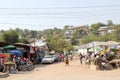 Small market in Mwanza Tanzania