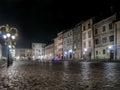 Small market square in Krakow