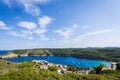 Small mediterranean bay of Cala Montgo, costa brava, Spain