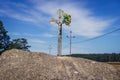 Glacial erratic in Poland Royalty Free Stock Photo