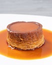 Small Mexican Neapolitan flan