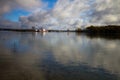 Small Michigan Coastal Village Of St ignace Royalty Free Stock Photo